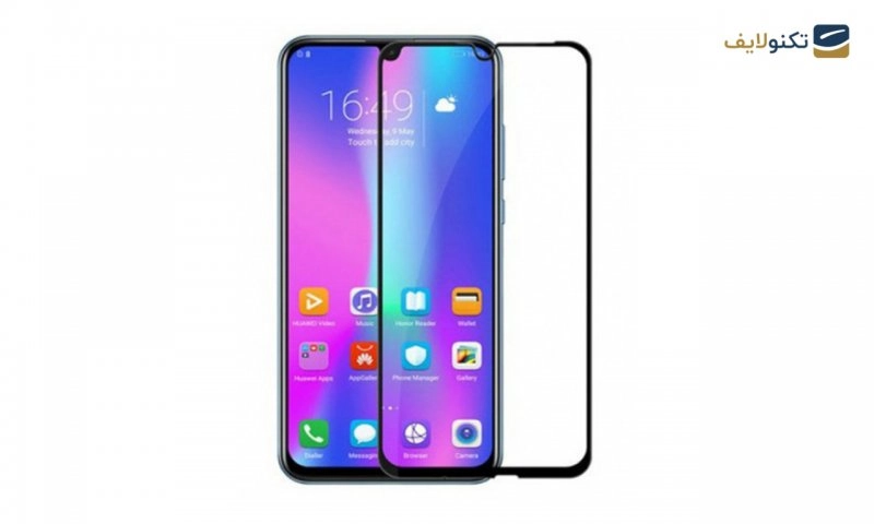 محافظ صفحه شیشه ای تمام چسب مناسب برای گوشی آنر Honor 10 Lite / P smart محافظ صفحه شیشه ای تمام چسب مناسب برای گوشی آنر Honor 10 Lite / P smart