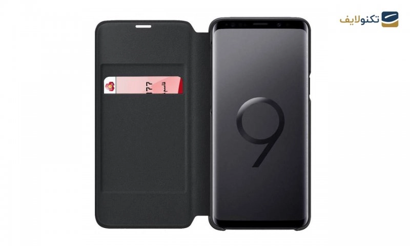 کیف کلاسوری طرح چرم گوشی سامسونگ Galaxy S9 Plus کیف کلاسوری طرح چرم گوشی سامسونگ Galaxy S9 Plus