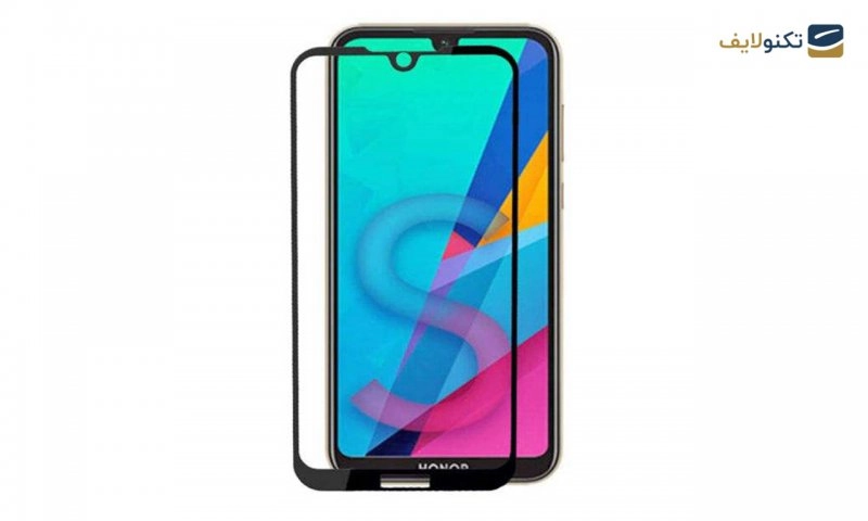 محافظ صفحه شیشه ای تمام چسب مناسب برای گوشی Honor 8s محافظ صفحه شیشه ای تمام چسب مناسب برای گوشی Honor 8s