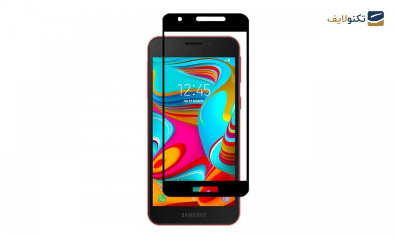 محافظ صفحه شیشه ای تمام چسب مناسب برای گوشی سامسونگ Galaxy A2 Core محافظ صفحه شیشه ای تمام چسب مناسب برای گوشی سامسونگ Galaxy A2 Core