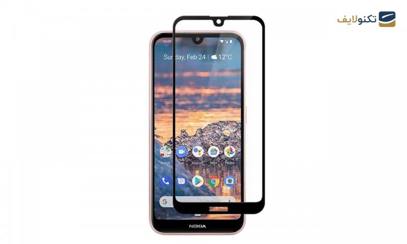 محافظ صفحه نمایش شیشه ای مناسب برای گوشی Nokia 2.2 محافظ صفحه نمایش شیشه ای مناسب برای گوشی Nokia 2.2