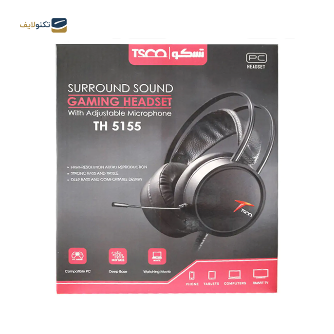gallery-هدفون با سیم گیمینگ تسکو مدل TH 5155-gallery-0-TLP-15929_71267563-dea2-4fd7-b1f7-4f487bbeb505.png