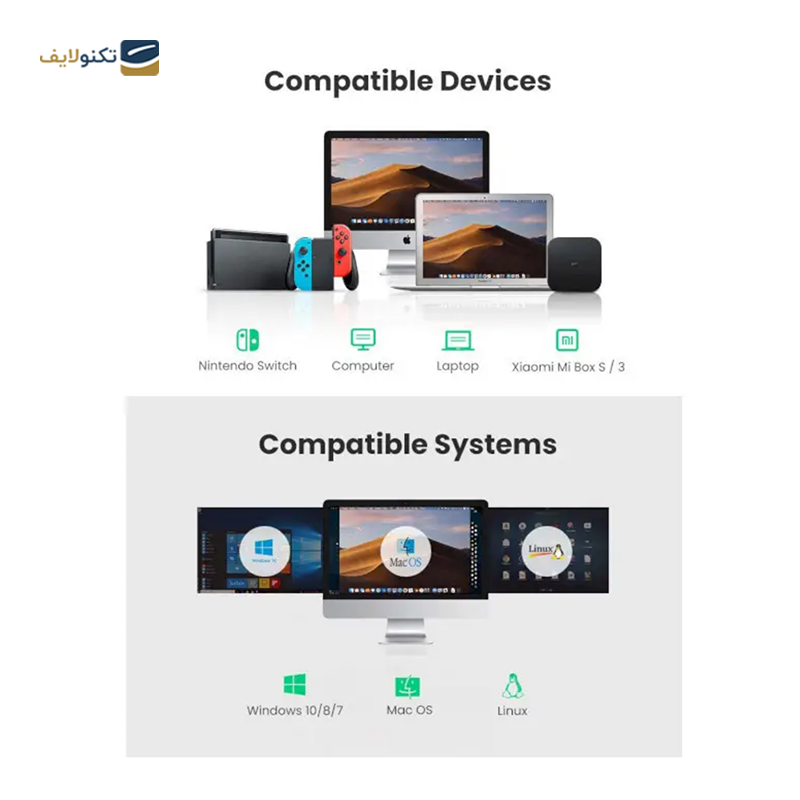 gallery-تبدیل USB-A به شبکه Ethernet یوگرین CR111 مدل 20256 copy.png gallery-تبدیل USB-A به شبکه Ethernet یوگرین CR111 مدل 20256 copy.png