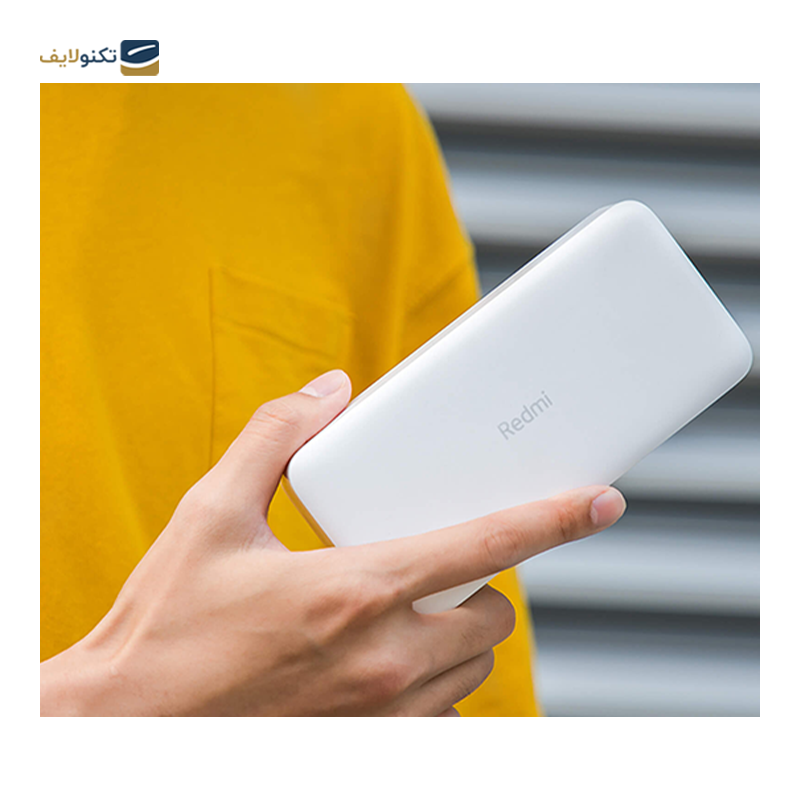 gallery-پاوربانک شیائومی مدل Redmi PB200LZM ظرفیت 20000 میلی آمپرساعت به همراه کابل تبدیل microUSB-gallery-6-TLP-2165_ae425afe-3537-4d87-b48e-5c60d1d4a8c0.png