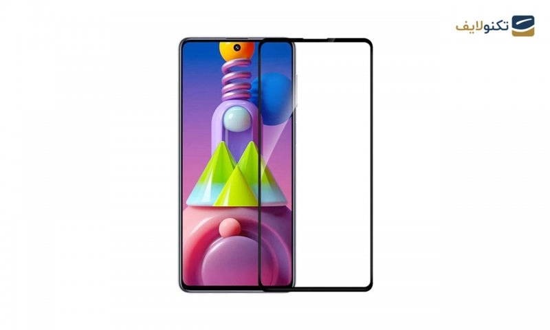 محافظ گلس فول چسب سامسونگ Galaxy M51 محافظ گلس فول چسب سامسونگ Galaxy M51