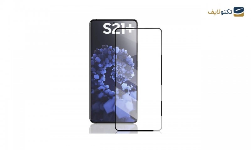 محافظ صفحه نمایش شیشه ای مناسب برای گوشی موبایل سامسونگ Galaxy S21 Plus محافظ صفحه نمایش شیشه ای مناسب برای گوشی موبایل سامسونگ Galaxy S21 Plus