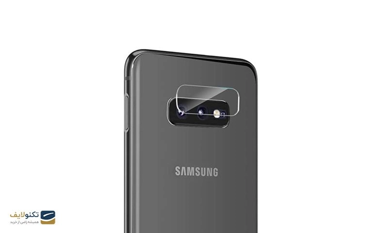 محافظ لنز دوربین گوشی سامسونگ Galaxy S10e محافظ لنز دوربین گوشی سامسونگ Galaxy S10e