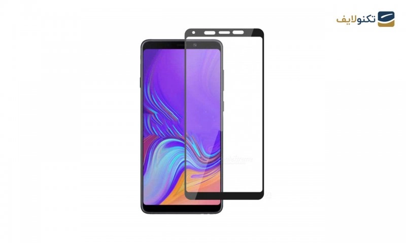 محافظ گلس فول چسب گوشی سامسونگ Galaxy A9 2018 محافظ گلس فول چسب گوشی سامسونگ Galaxy A9 2018