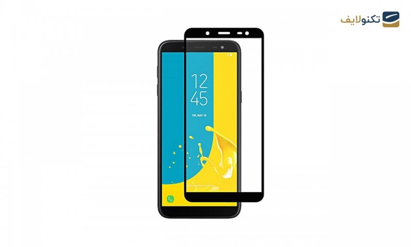 محافظ صفحه نمایش شیشه ای مناسب برای گوشی موبایل سامسونگ Galaxy J6 Plus محافظ صفحه نمایش شیشه ای مناسب برای گوشی موبایل سامسونگ Galaxy J6 Plus