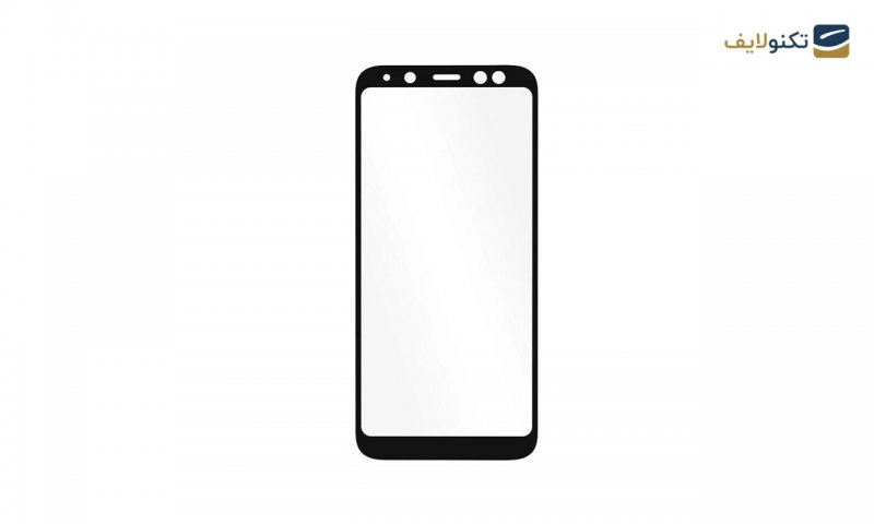 محافظ گلس فول چسب گوشی سامسونگ مدل Galaxy A6 2018 محافظ گلس فول چسب گوشی سامسونگ مدل Galaxy A6 2018