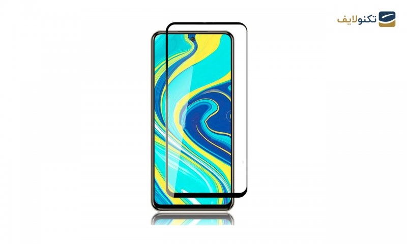 محافظ صفحه نمایش تمام چسب (گلس فول) مناسب برای گوشی شیائومی Redmi Note 9 Pro محافظ صفحه نمایش تمام چسب (گلس فول) مناسب برای گوشی شیائومی Redmi Note 9 Pro