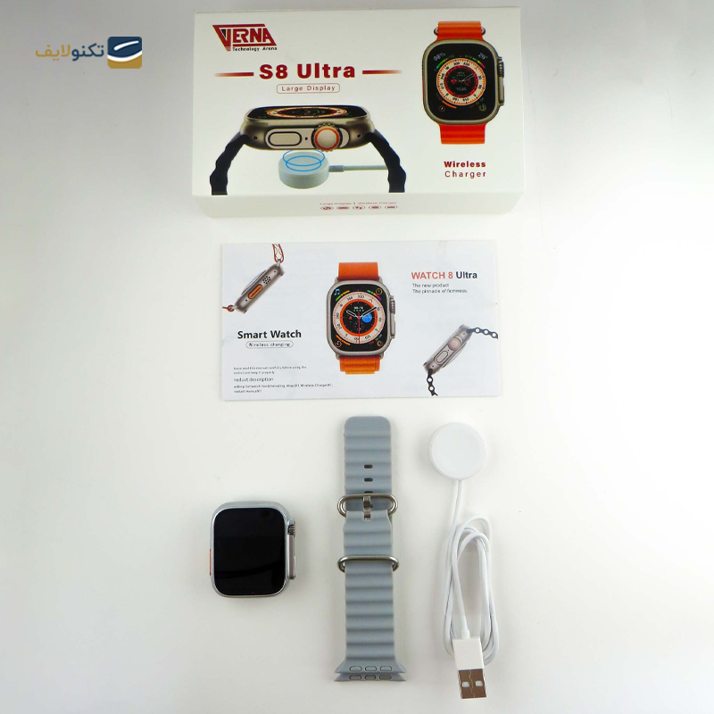 gallery-ساعت هوشمند ورنا مدل 01 Ultra Pack به همراه هندزفری بلوتوثی و بند copy.png