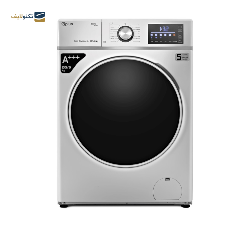 gallery-ماشین لباسشویی جی پلاس 10.5 کیلویی مدل GWM-PD107BS copy.png