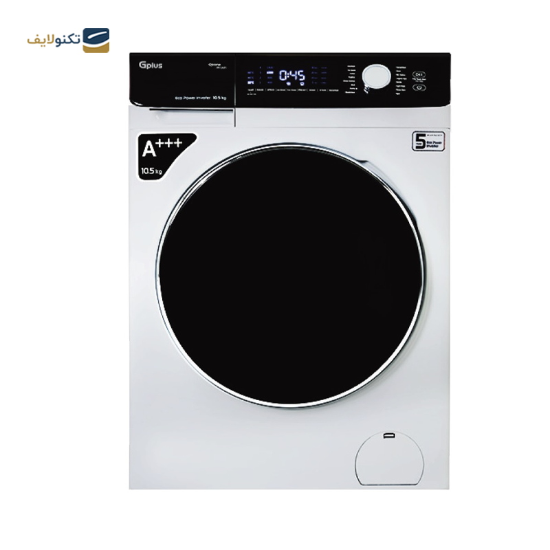 gallery-ماشین لباسشویی جی پلاس 10.5 کیلویی مدل GWM-P104T copy.png