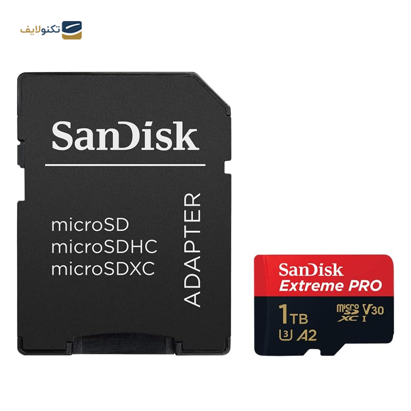 gallery-کارت حافظه microSDXC سن دیسک مدل Extreme PRO کلاس A2 استاندارد UHS-I U3 سرعت 200MBs ظرفیت 512 گیگابایت به همراه آداپتور copy.png gallery-کارت حافظه microSDXC سن دیسک مدل Extreme PRO کلاس A2 استاندارد UHS-I U3 سرعت 200MBs ظرفیت 512 گیگابایت به همراه آداپتور copy.png