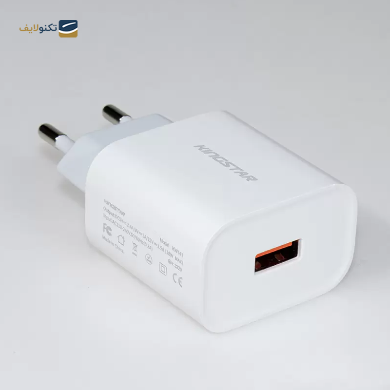 gallery-شارژر دیواری کینگ استار مدل KW141i توان 18 وات به همراه کابل Lightning copy.png gallery-شارژر دیواری کینگ استار مدل KW141i توان 18 وات به همراه کابل Lightning copy.png