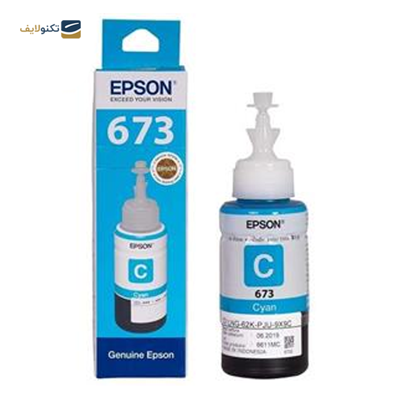 جوهر آبی مخزن اپسون مدل T6732 جوهر آبی مخزن اپسون مدل T6732