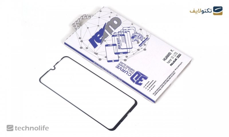 محافظ شیشه‌ای (گلس) remo فول چسب 3D گوشی Honor 10 Lite 
