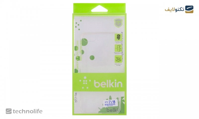 قاب ژلهای شفاف belkin مناسب برای گوشی اپل iPhone 8 قاب ژلهای شفاف belkin مناسب برای گوشی اپل iPhone 8