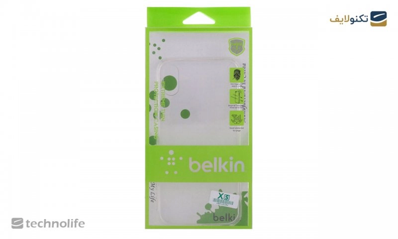 قاب ژلهای شفاف belkin مناسب برای گوشی اپل iPhone XS قاب ژلهای شفاف belkin مناسب برای گوشی اپل iPhone XS