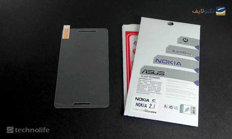 محافظ صفحه شيشه‌ای تخت (گلس) TESLA گوشی Nokia 2.1 