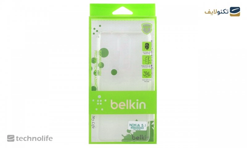 قاب ژلهای شفاف belkin مناسب برای گوشی Nokia 5.1 قاب ژلهای شفاف belkin مناسب برای گوشی Nokia 5.1