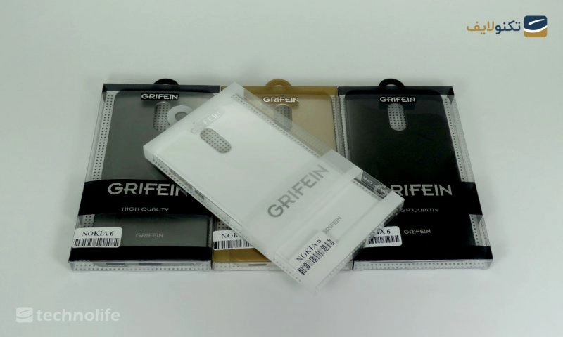 قاب ژله ای Grifein گوشی Nokia 6 قاب ژله ای Grifein گوشی Nokia 6