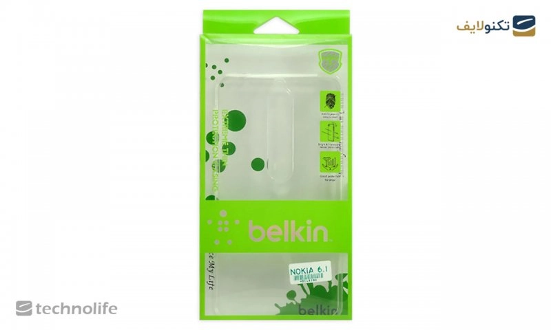 قاب ژلهای شفاف belkin مناسب برای گوشی Nokia 6.1 قاب ژلهای شفاف belkin مناسب برای گوشی Nokia 6.1