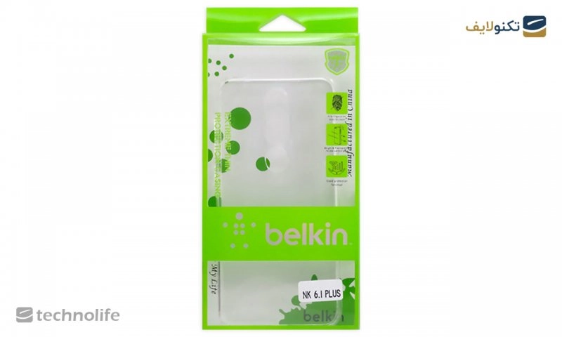 قاب ژلهای شفاف belkin مناسب برای گوشی Nokia 6.1 Plus قاب ژلهای شفاف belkin مناسب برای گوشی Nokia 6.1 Plus