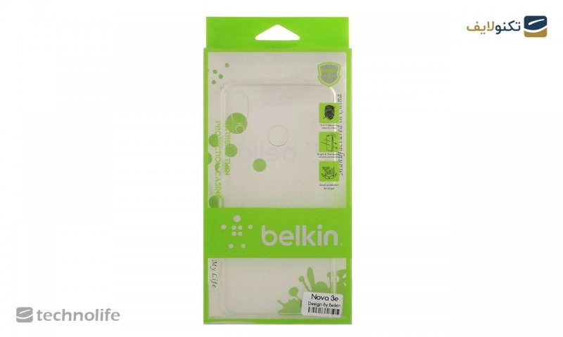 قاب ژلهای شفاف belkin مناسب برای گوشی هوآوی Nova 3e قاب ژلهای شفاف belkin مناسب برای گوشی هوآوی Nova 3e