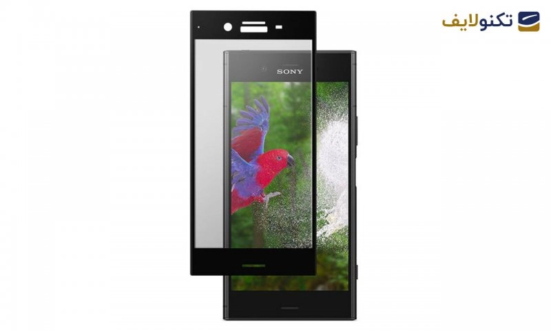 گلس لبه تا لبه Roxfit مدل TMP2175C مناسب برای گوشی Xperia XZ1 
