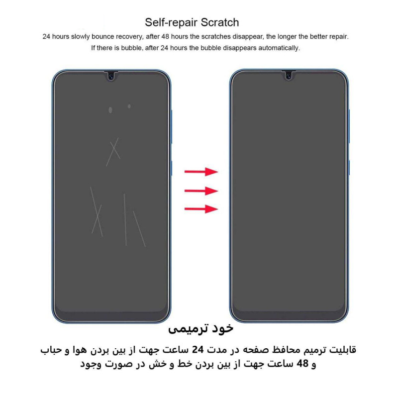 محافظ صفحه نمایش و پشت گوشی شیائومی ردمی نوت 9 بوف مدل HgC15 محافظ صفحه نمایش و پشت گوشی شیائومی ردمی نوت 9 بوف مدل HgC15
