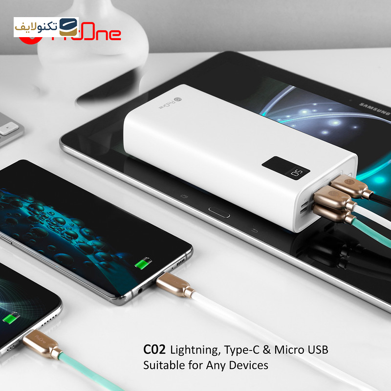 کابل تبدیل USB به لایتنینگ پرووان مدل PCC115 طول 1متر کابل تبدیل USB به لایتنینگ پرووان مدل PCC115 طول 1متر
