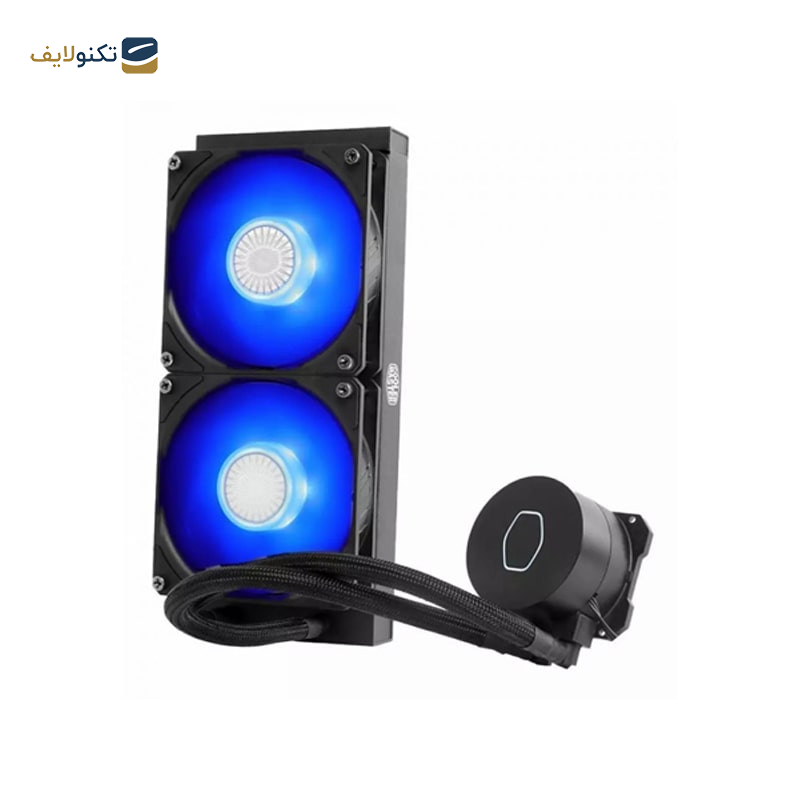 سیستم خنک کننده آبی کولر مستر مدل ML240L Blue LED V2
