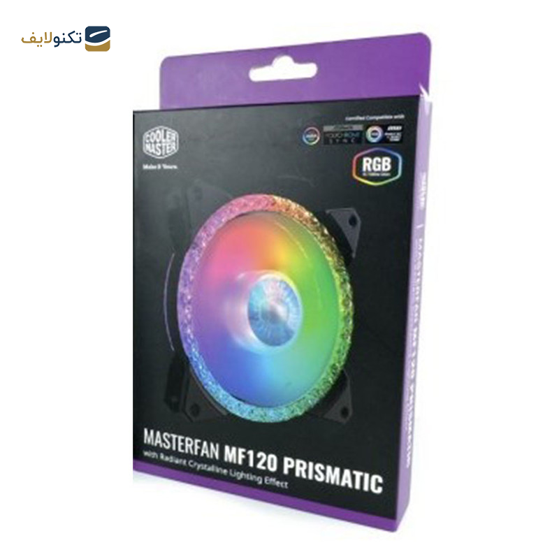 فن کیس کولر مستر مدل MF120 PRISMATIC