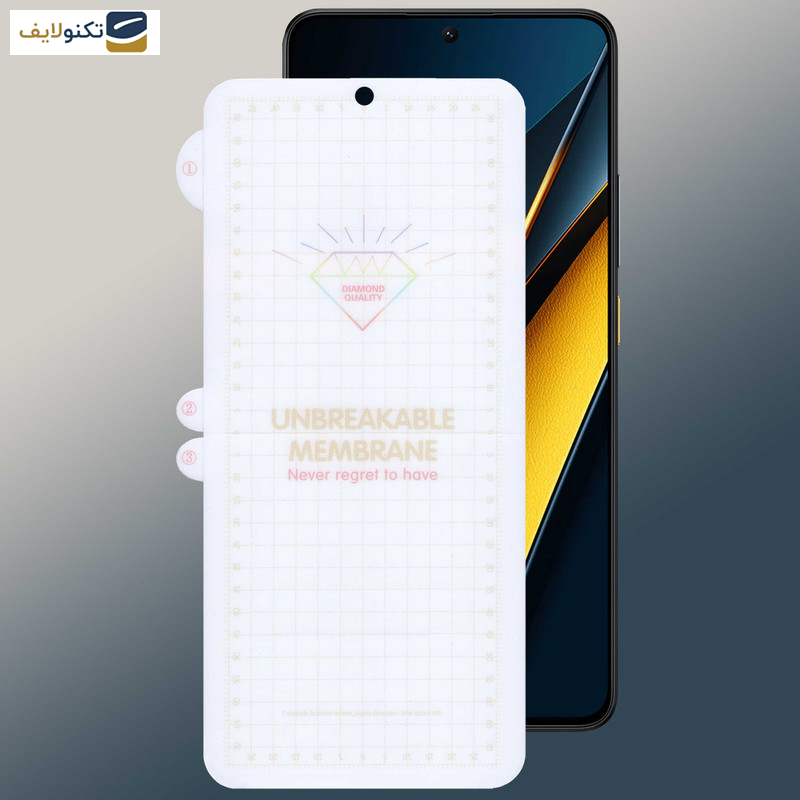 محافظ صفحه نمایش بوف مدل Hydrogel-G مناسب برای گوشی موبایل شیائومی Poco X6 Pro / X6 / M6 Pro 4G محافظ صفحه نمایش بوف مدل Hydrogel-G مناسب برای گوشی موبایل شیائومی Poco X6 Pro / X6 / M6 Pro 4G