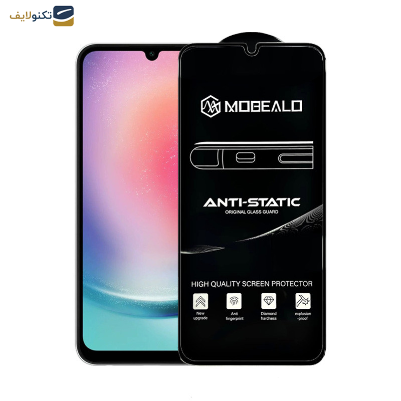 محافظ صفحه نمایش اپیکوی مدل Mobealo-AntiStatic مناسب برای گوشی موبایل سامسونگ Galaxy A25 5G / A24 4G / A15 4G/5G محافظ صفحه نمایش اپیکوی مدل Mobealo-AntiStatic مناسب برای گوشی موبایل سامسونگ Galaxy A25 5G / A24 4G / A15 4G/5G