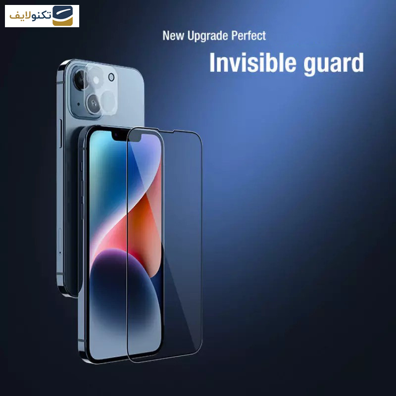محافظ صفحه نمایش نیلکین مدل Amazing 2-in-1 HD مناسب برای گوشی موبایل اپل iPhone 15 / 14 / 13 محافظ صفحه نمایش نیلکین مدل Amazing 2-in-1 HD مناسب برای گوشی موبایل اپل iPhone 15 / 14 / 13