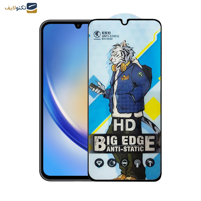 محافظ صفحه نمایش اپیکوی مدل Tiger-Big Edge مناسب برای گوشی موبایل سامسونگ Galaxy A34 5G محافظ صفحه نمایش اپیکوی مدل Tiger-Big Edge مناسب برای گوشی موبایل سامسونگ Galaxy A34 5G