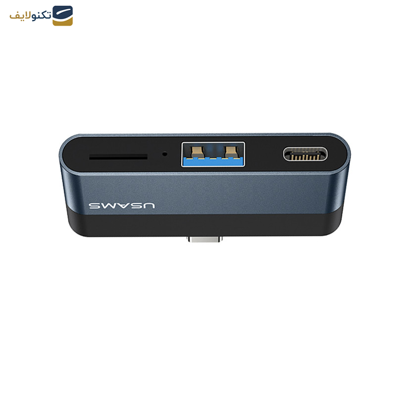 هاب 3 پورت USB-C یوسمز مدل US-SJ491 هاب 3 پورت USB-C یوسمز مدل US-SJ491