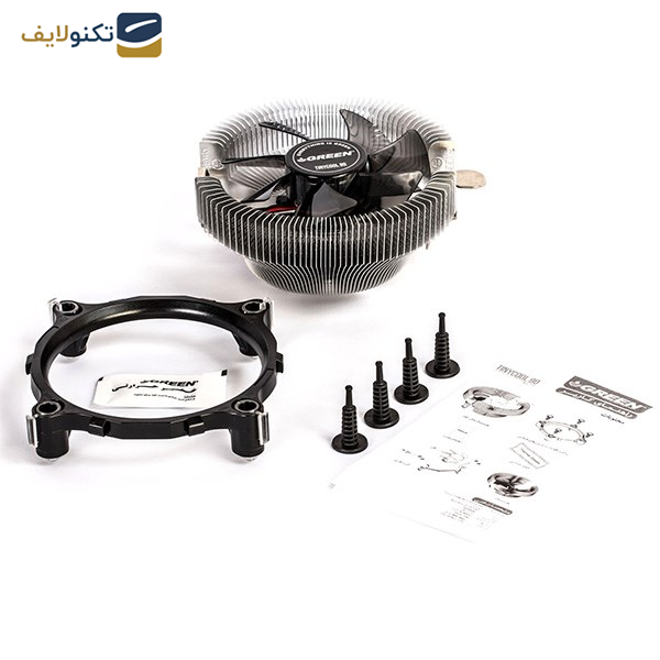 سیستم خنک کننده بادی گرین مدل Tiny Cool 90 rev1.1 سیستم خنک کننده بادی گرین مدل Tiny Cool 90 rev1.1