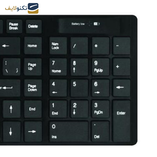 کیبورد بی سیم گرین مدل GK-101W با حروف فارسی کیبورد بی سیم گرین مدل GK-101W با حروف فارسی