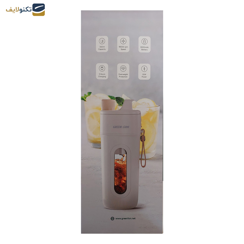 شیکر گرین لاین مدل GL-340 گنجایش 0.340 لیتر