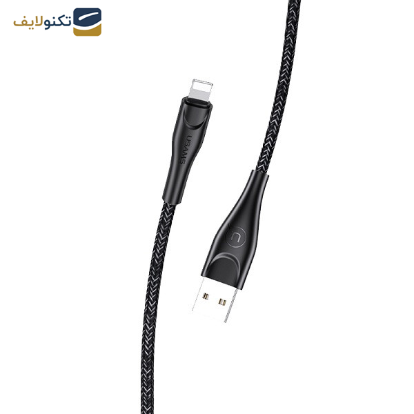 کابل تبدیل USB به لایتنینگ یوسمز مدل US-SJ397 U41 طول 3 متر کابل تبدیل USB به لایتنینگ یوسمز مدل US-SJ397 U41 طول 3 متر