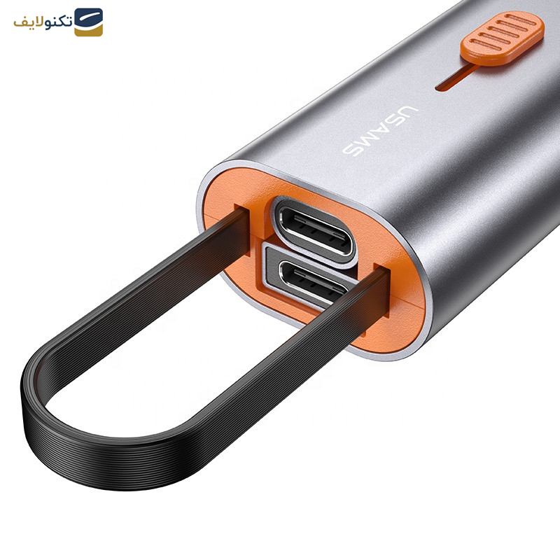 کابل تبدیل USB-c به USB-c / USB / لایتنینگ یوسمز مدل US-SJ560 طول 0.3 متر کابل تبدیل USB-c به USB-c / USB / لایتنینگ یوسمز مدل US-SJ560 طول 0.3 متر