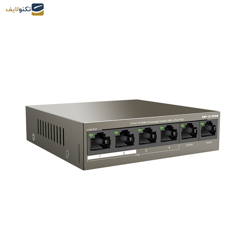 سوییچ 6 پورت آی پی کام مدل F1106P-4-63W سوییچ 6 پورت آی پی کام مدل F1106P-4-63W