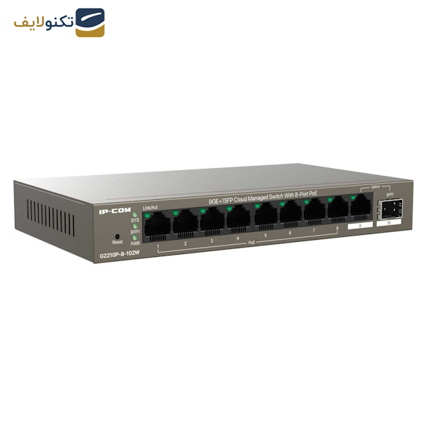 سوییچ 8 پورت آی پی کام مدل G2210P-8-102W سوییچ 8 پورت آی پی کام مدل G2210P-8-102W