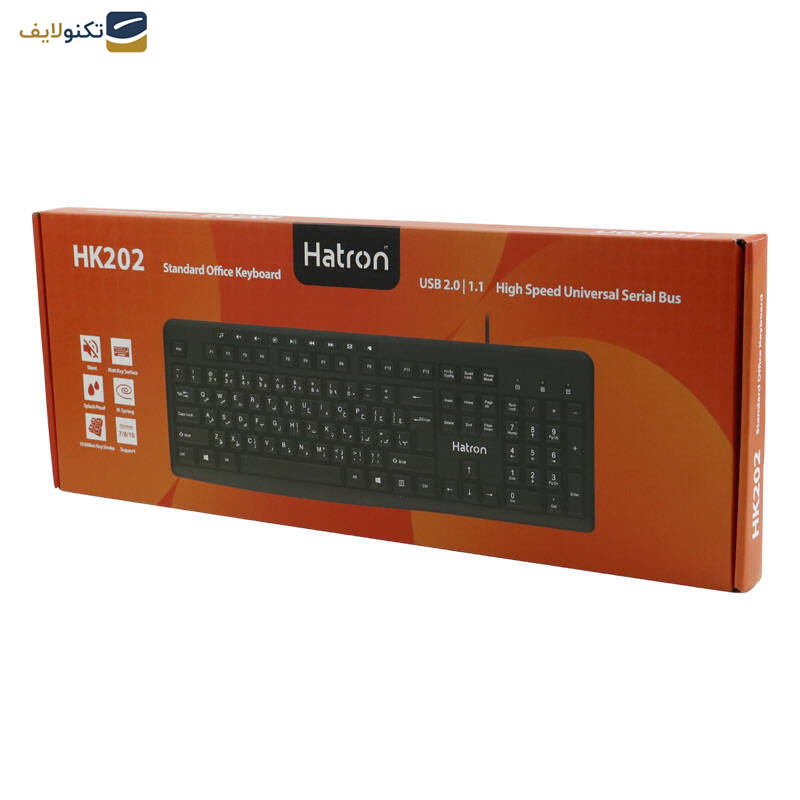 کیبورد هترون مدل HK202