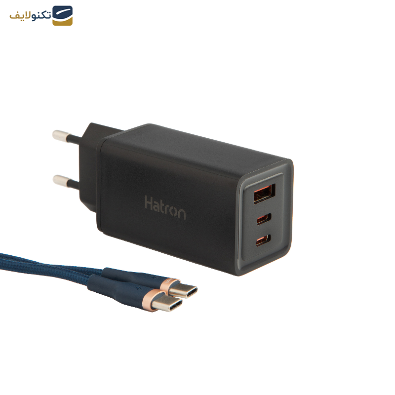 شارژر دیواری 65 وات هترون مدل HWC 3651 PQ GaN شارژر دیواری 65 وات هترون مدل HWC 3651 PQ GaN