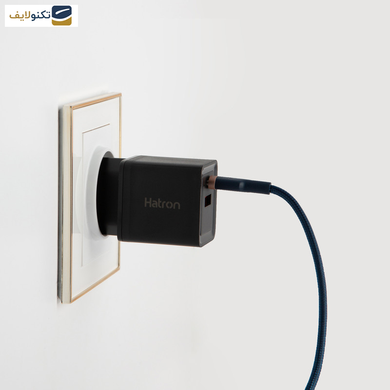 شارژر دیواری 30 وات هترون مدل HWC 2301 PQ GaN شارژر دیواری 30 وات هترون مدل HWC 2301 PQ GaN
